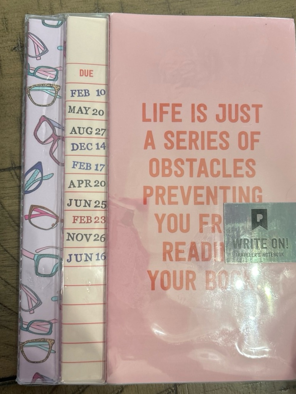 NWT Pipsticks Booklovers 3 NotebookSet